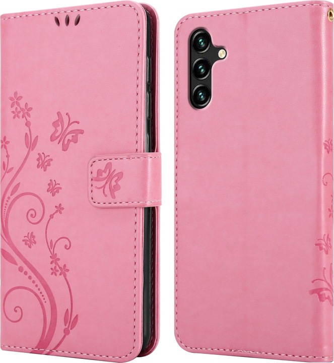Actual product image Cadorabo Flower Book cover (Samsung Galaxy A13 5G)
