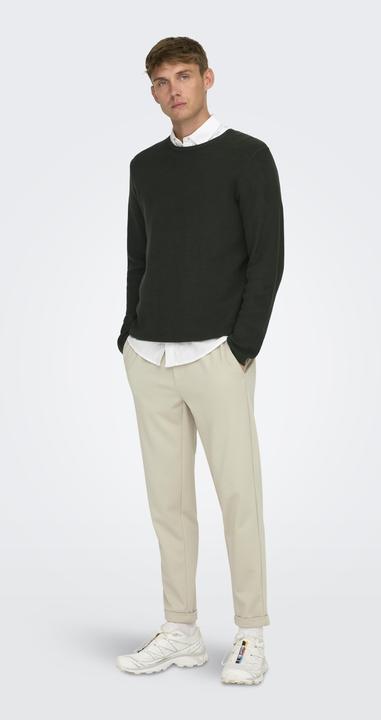 Produktbild Only & Sons Normal geschnitten Rundhalsausschnitt Pullover Strickpullover (L)