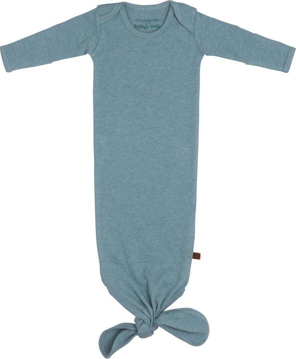 Actual product image Baby's only Babys only Knotted romper, Melange Stonegreen, size 50/56 (56)