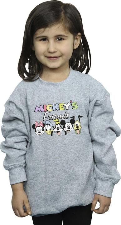 Produktbild Disney Mickey Mouse And Friends Faces Sweatshirt Mädchen (104)