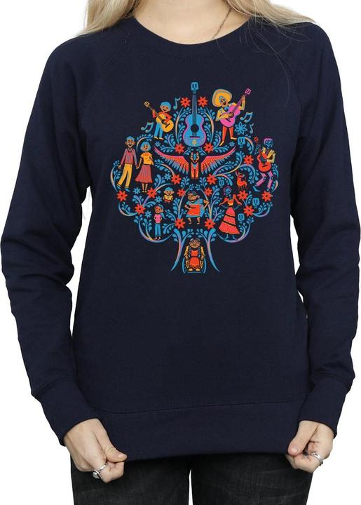 Actual product image Disney Womens/Ladies Coco Tree Pattern Sweatshirt (XXL)