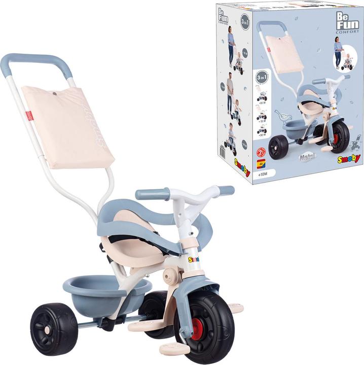 Produktbild Smoby Dreirad Be Fun Komfort Blau