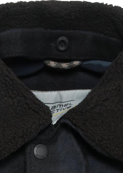 Image du produit Camel Active Veste de transition à carreaux avec col en peluche amovible (56)