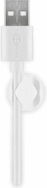 Actual product image Goobay Set of 6 Cable Management 2-Slots
