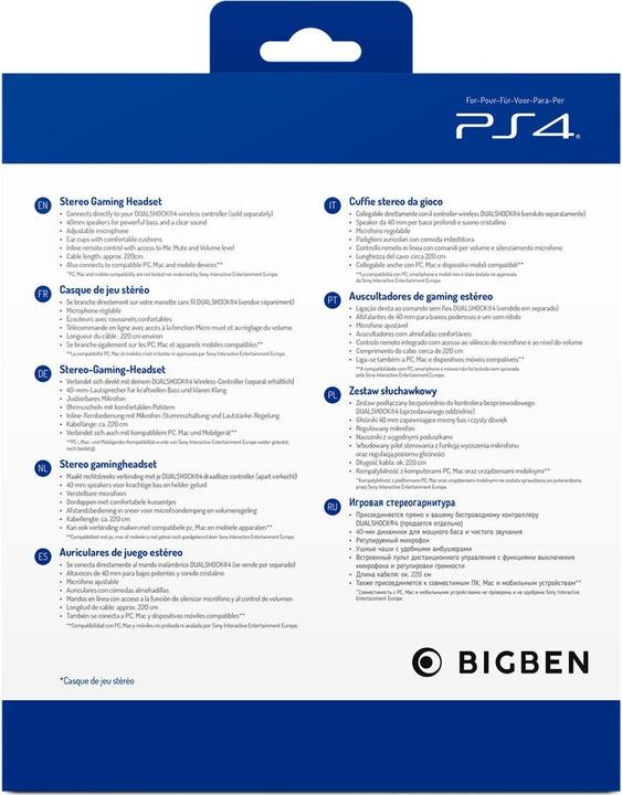 Image du produit Bigben V3 (Filaire)