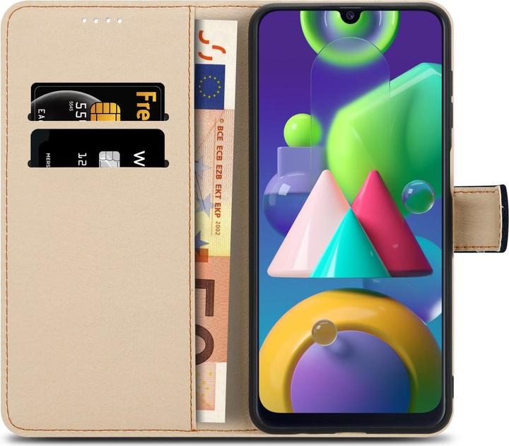 Actual product image Cadorabo Book Cover with Print for Samsung Galaxy M31 (Samsung Galaxy M31)