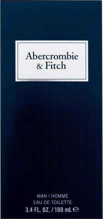 Actual product image Abercrombie and Fitch Abercrombie & Fitch - First Instinct Blue - Eau de toilette 100ml (Eau de toilette, 100 ml)
