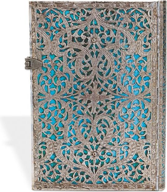 Produktbild Paperblanks Maya Blau (12.5 x 16.5 cm, Liniert, Harter Einband)