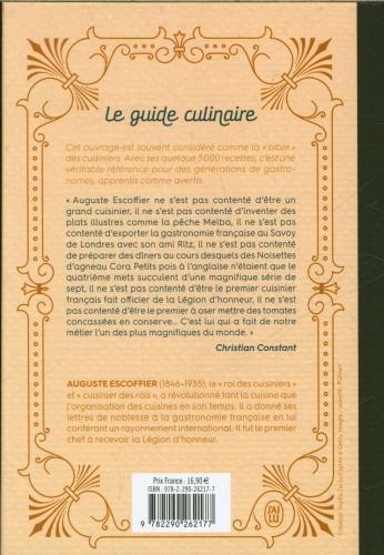 Actual product image Le guide culinaire d'Escoffier (French, Auguste Escoffier, 2021)