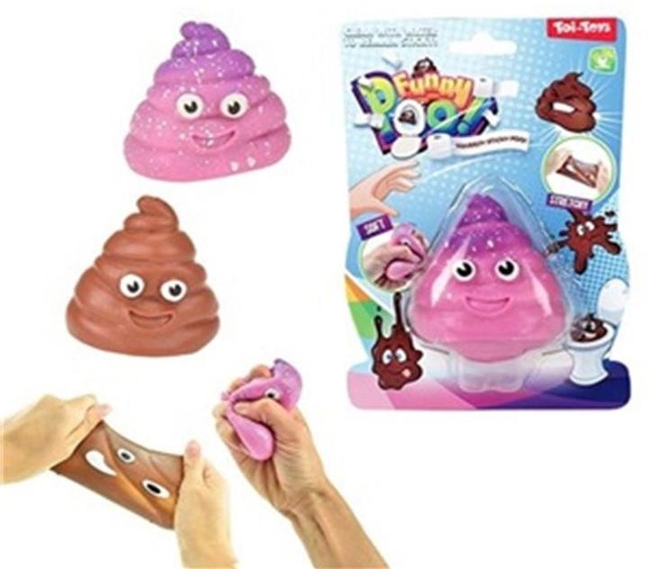 Produktbild Toi-Toys Lustiger, klebriger, dehnbarer, lächelnder Kot