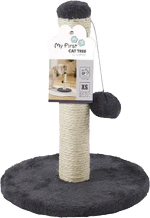 Produktbild M-Pets My First KatzenKratzbaum Bommel (30 cm, Grau)