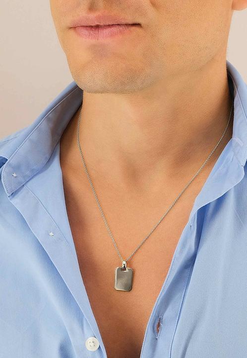 Image du produit Muau Plaque de gravure Rectangulaire (Or blanc 750)