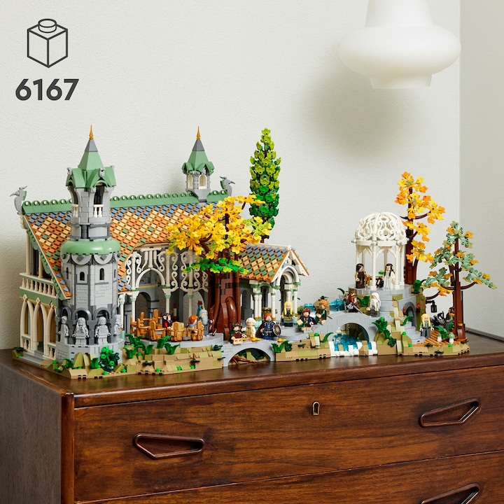 Actual product image LEGO Rivendell (10316, LEGO Lord of the Rings, LEGO Rare Sets)