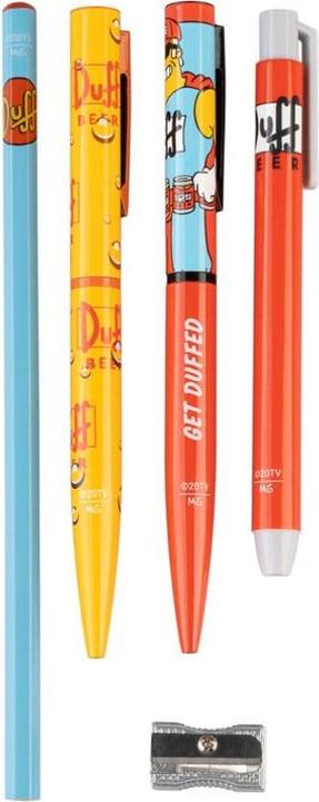 Produktbild Grupo Erik Portapenne The Simpsons Duff Beer + Set Cancelleria