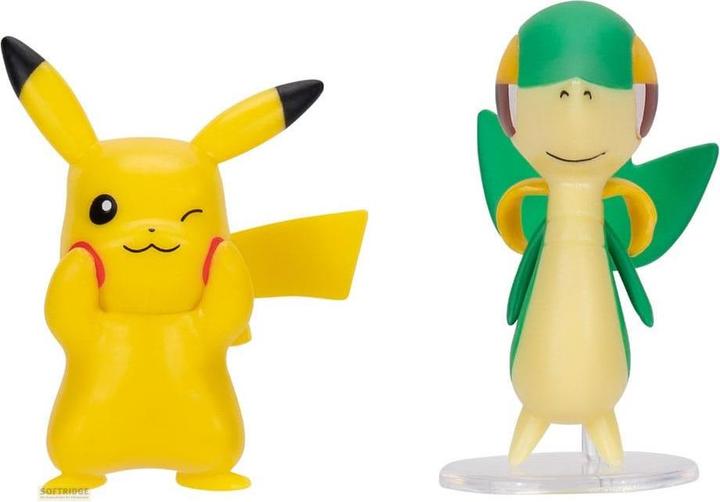 Image du produit Jazwares Pokémon Figuren 2er-Pack Serpifeu & Pikachu 8 cm