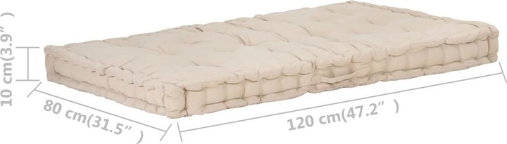 Actual product image VidaXL Marzio (120 x 80 x 10 cm)