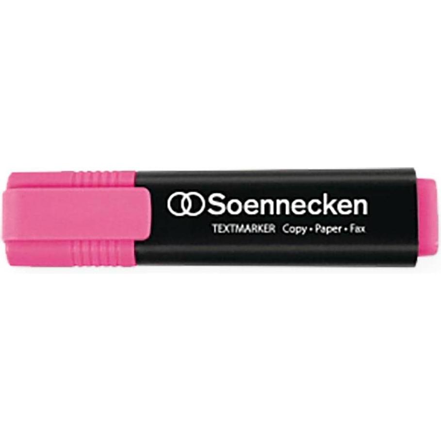 Soennecken, Marker, Textmarker Strichstärke: 2-5 mm Schreibfarbe: rosa (Rosa, 5 mm, 1 x)