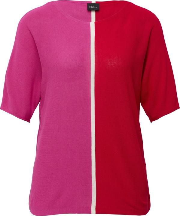 Image du produit s.Oliver Strickpullover Feiner Strickshirt in Colour-Blocking-Optik (36)