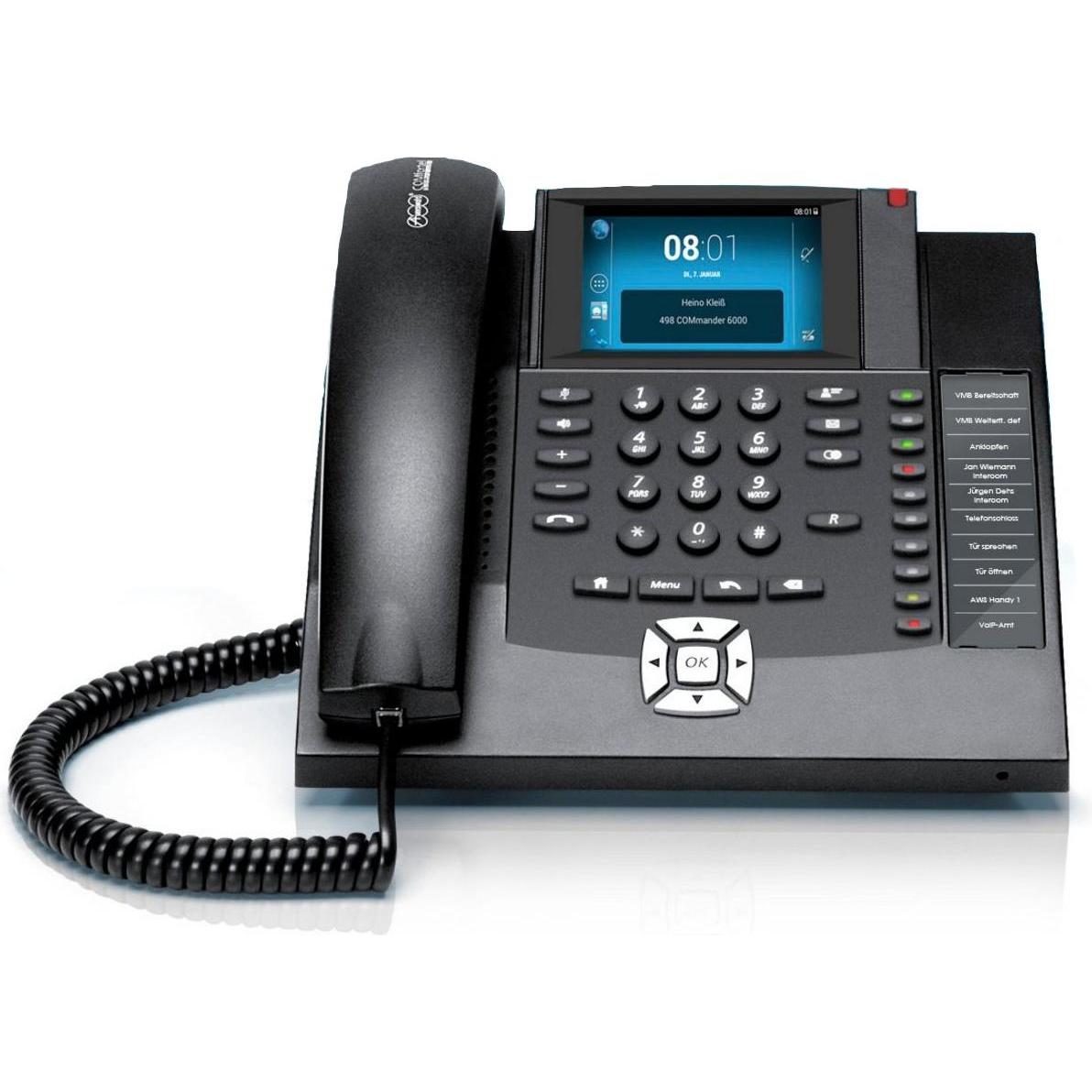 Auerswald COMFORTEL 1400 (ISDN) NOIR, Téléphone, Noir