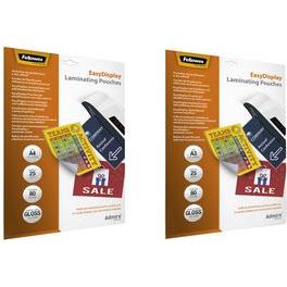 Thumbnail - Fellowes, Laminierfolie, Admire Easy Move (A4, 25 Stück, 80 µm)
