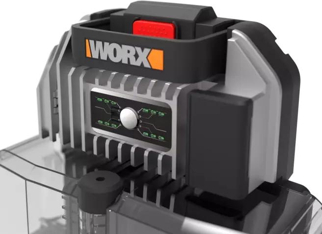Produktbild Worx Akku-Rucksackbläser (Akkubetrieb, Laubbläser)