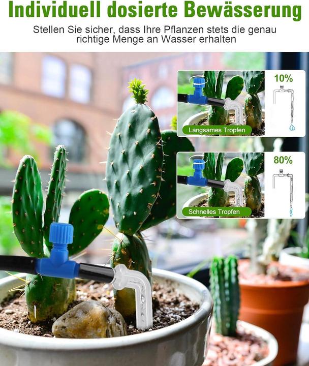 Immagine prodotto Lvelfe Automatische Indoor-Bewässerung für 11 Pflanzen (Kit di irrigazione)