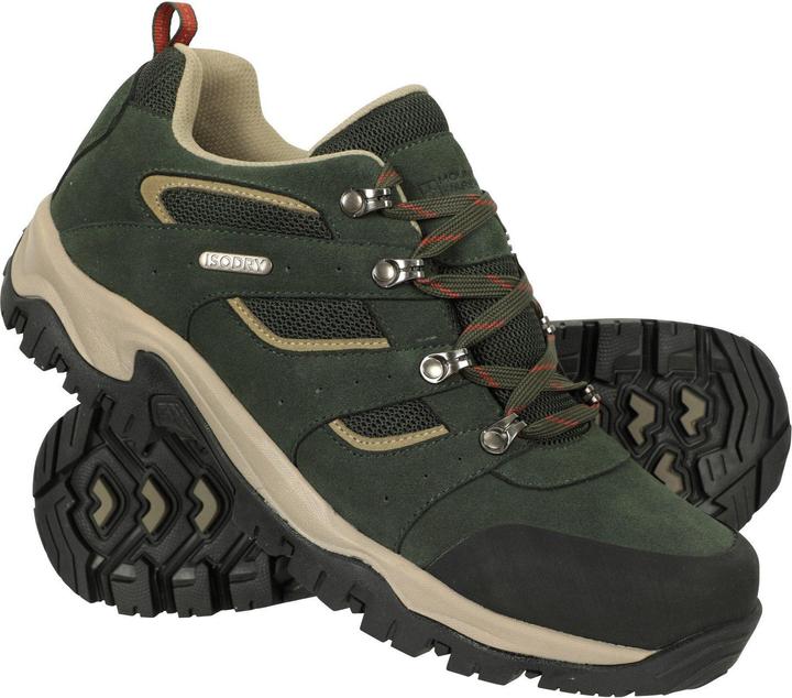 Image du produit Mountain Warehouse Chaussures de marche imperméables en daim Voyage pour hommes (40)