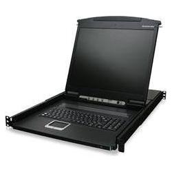 Thumbnail - Iogear 8-Port 19" LCD KVM, KVM Switch, Schwarz