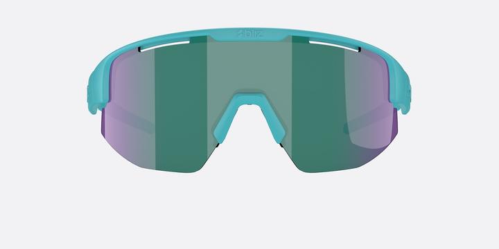 Actual product image Bliz Matrix Small - Sonnenbrille (Turquoise, Green Revo, Green w Blue)