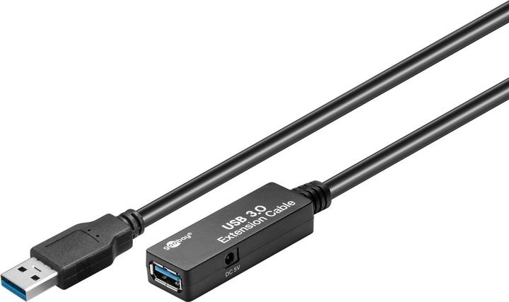 Image du produit Goobay Câble d'extension actif (5 m, USB 3.0)