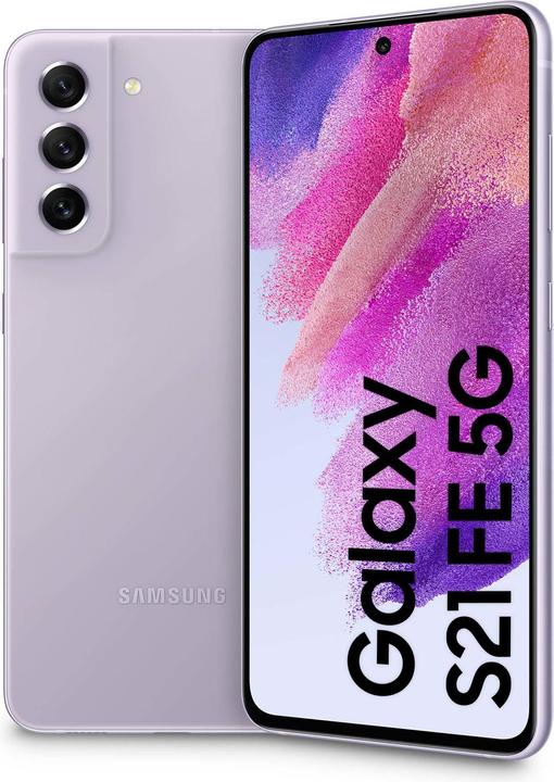 Samsung Galaxy S21 FE 5G EU (128 GB, Lavender, 6.40", Dual SIM, 5G)