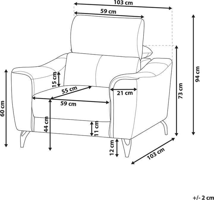 Actual product image Beliani Narwik