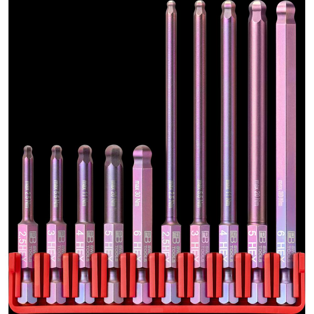 PB Swiss Tools, Bits, PrecisionBit (HXBL 2.5, HXB 3; HXB 4; HXB 5; HXB 6; HXBL 2.5; HXBL 3; HXBL 4; HXBL 5; HXBL 6)