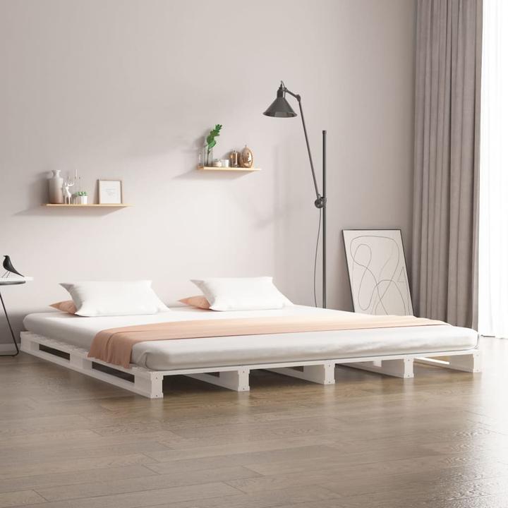 Actual product image vidaXL Palettenbett (140 x 200 cm)