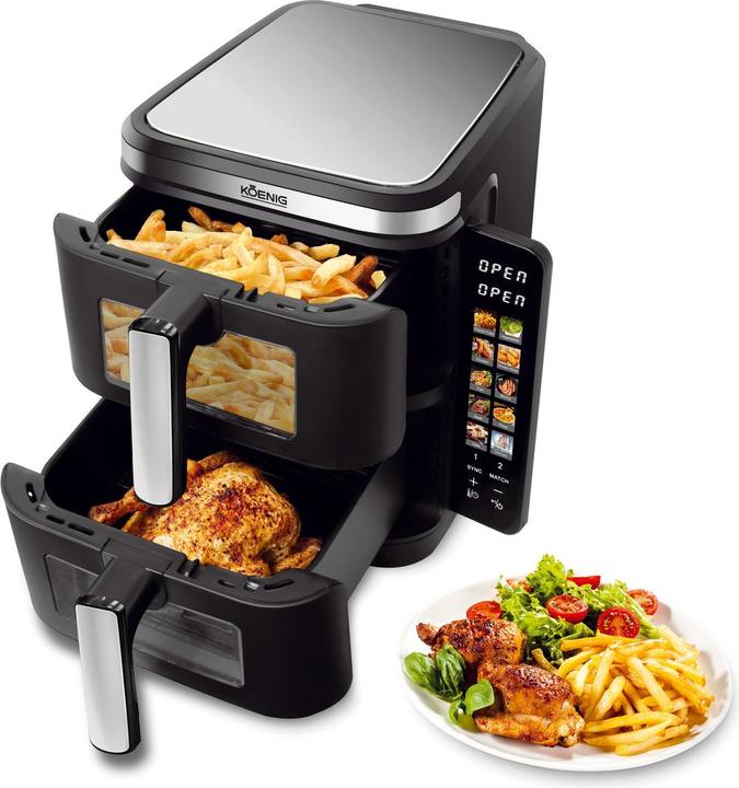 Produktbild Koenig Doppel-Heissluftfritteuse VERTICAL