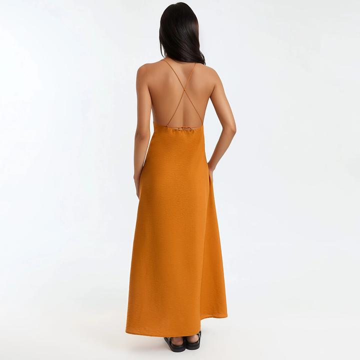 Image du produit La Redoute Collections Maxikleid mit schmalen Trägern (36)