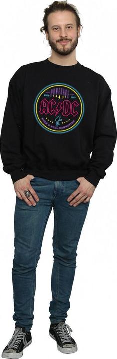 Produktbild AC/DC Kreis Neon Baumwolle Sweatshirt (S)