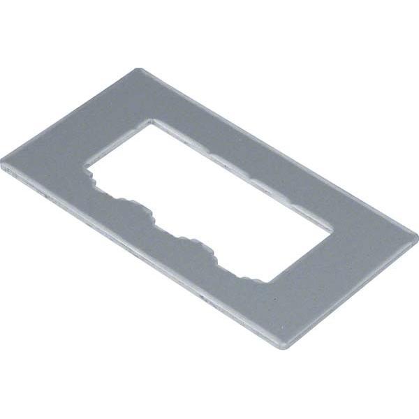 Hager GTVDM033, Elektronikzubehör + Gehäuse, Silber