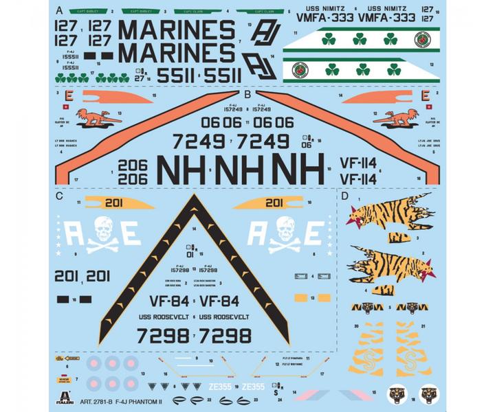 Immagine prodotto 1:48 F-4J Phantom II