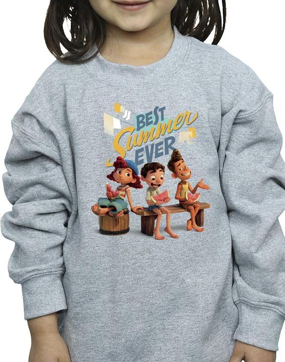 Actual product image Disney Girls Luca Best Summer Ever Sweatshirt (104)