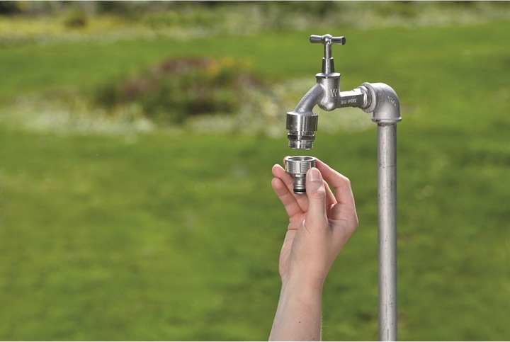 Immagine prodotto Gardena Connettore di rubinetto premium (Connettori per rubinetto, 26.50 mm)