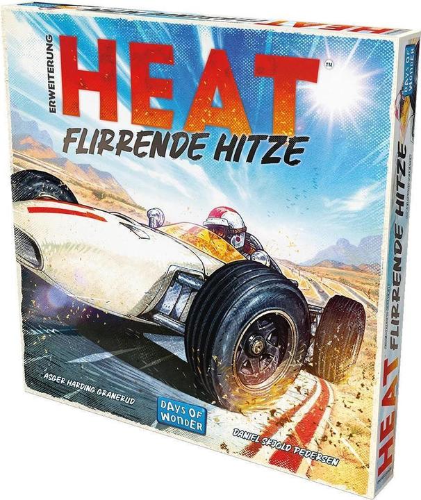 Actual product image Days of Wonder Heat - Rocky Roads DE (German, 1 - 7 Players)