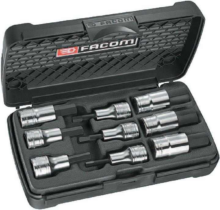 Productafbeelding Facom Schroevendraaier inzetstukken (10 mm, 12 mm, 14 mm, 17 mm, 19 mm, 5 mm, 6 mm, 7 mm, 8 mm)