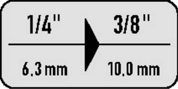 Actual product image Gedore Socket adapter (1/4")