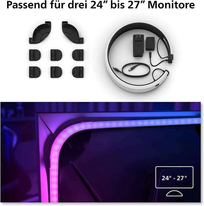 Produktbild Philips Hue Play Gradient inkl. Bridge (Mehrfarbig, 90.50 cm, Indoor)