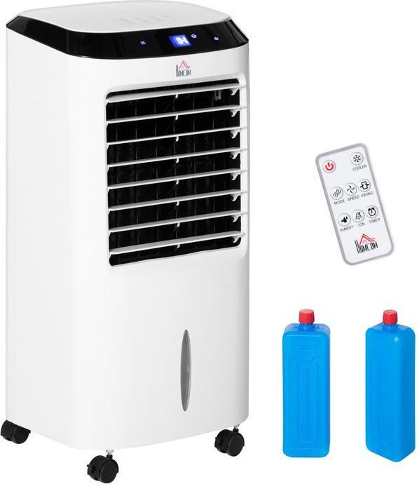 Swisshandel24 Mobile Klimaanlage mit Luftbefeuchtung Wasserkühlung Klimagerät Luftkühler 8h Timer Fernbedienung Nu (20 m²)