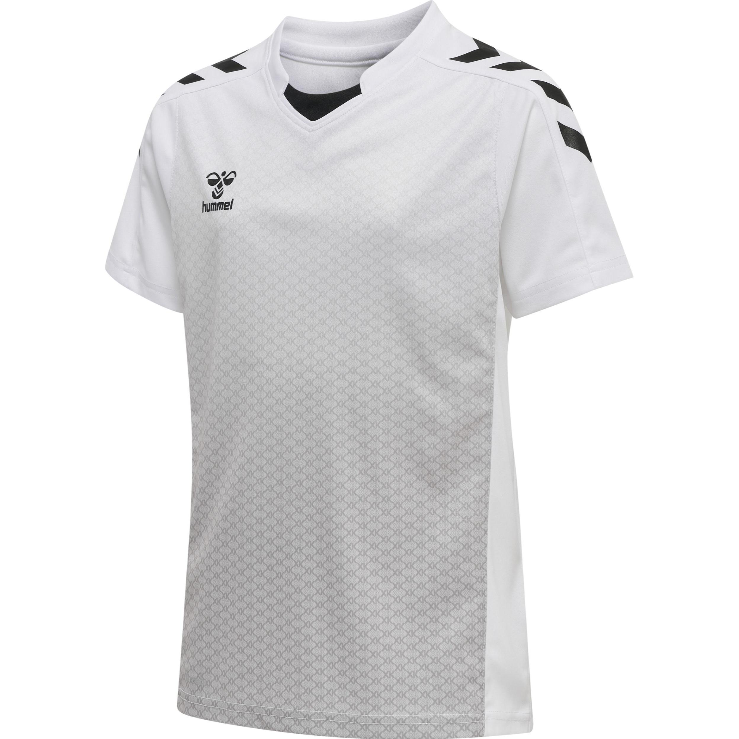 hummel, Unisex, Sportshirt, Core Xk Sublima Jersey S/S Kids (164), Weiss, 164