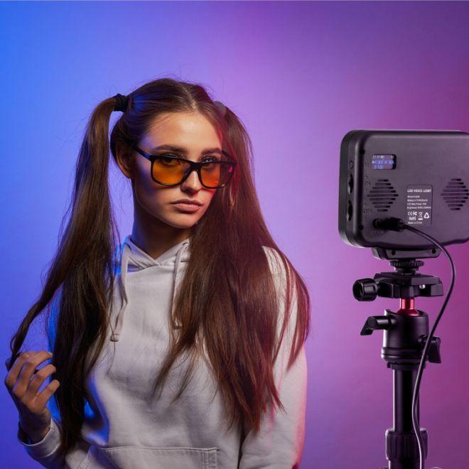 Actual product image Puluz LED RGB video light (2500-9900K + RGB) (Video light)