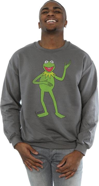 Actual product image Gildan Mens Classic Kermit Heather Sweatshirt (M)