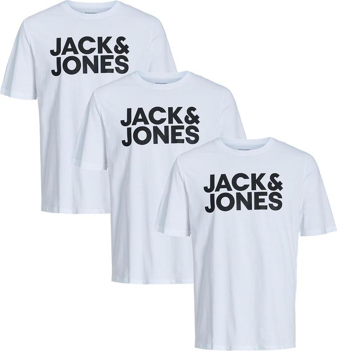 Actual product image Jack & Jones 3er Pack Corp T-Shirt (M)